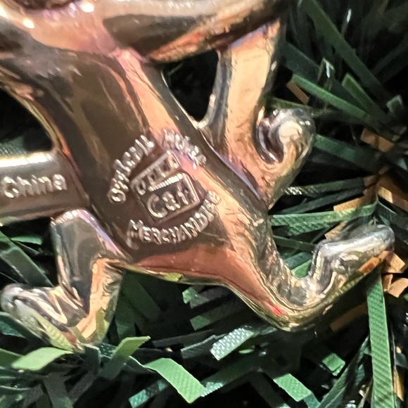 Dr Seuss Thing 2 Ornament Silver-tone Metal Official Movie Merchandise - Picture 3 of 6